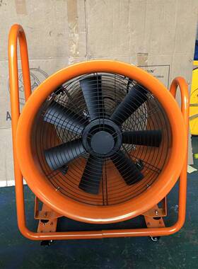 管N免安装厨房油排烟风扇可移动排气429扇道抽风机手提式轴J流风