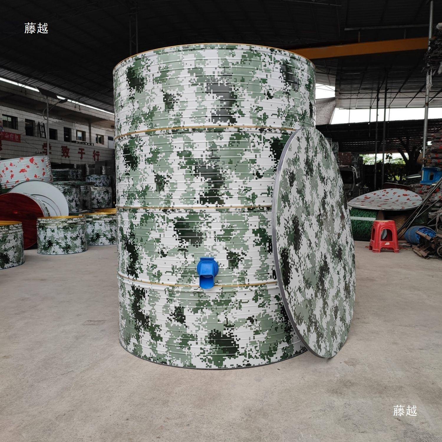 储粮仓新谷仓WEU粮食囤储家存仓用款防潮钢板储谷桶米桶厚加仓