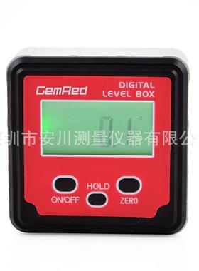 电子数显倾角仪CemR测d倾角盒角平HUT度尺三键坡度水量角e器