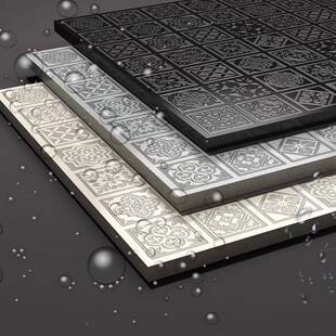 房地砖拉槽脚踏欧浴式体整块淋淋浴房垫通脚石瓷砖垫脚石板地板石