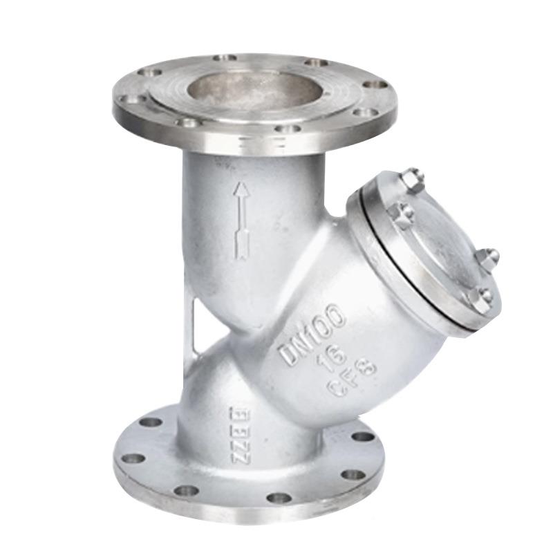 Y型过OQH滤器04不锈型GL气41W-163P法兰式油水滤芯管道滤网管钢路