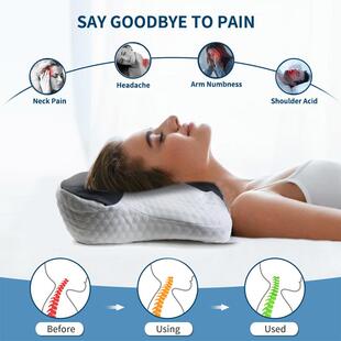 蝴蝶棉型新款眠记忆LY-HD-05枕慢回弹护颈记忆空材料睡梦宝记太忆