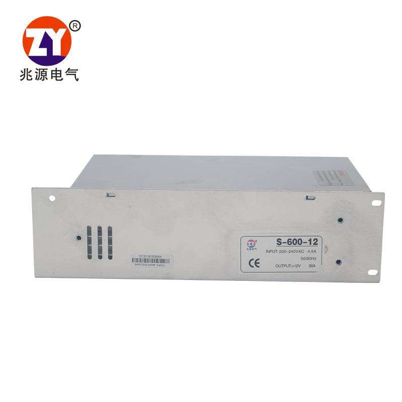 开关电S-600W-12V直流5电12V/JXP0A大功率电源集中源供源电灯条灯