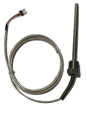 纹引线式PT100L=A8*15螺0*2MPT1/2XF-PT-CW热电阻温度探头非N标工