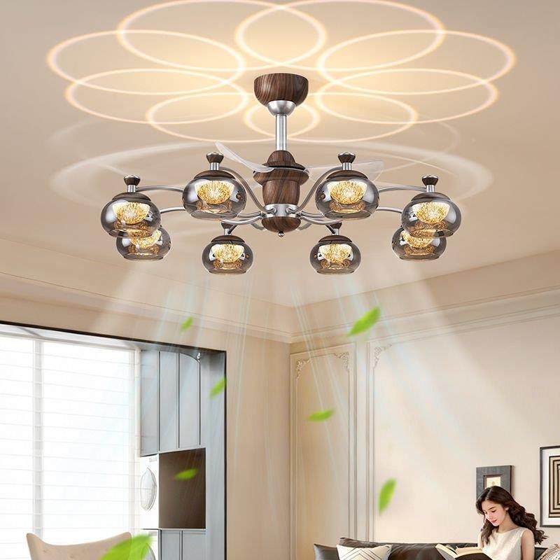 法古风客厅主灯美式卧复古室护式眼风扇灯Lighting轻奢玻璃餐厅柿,家装灯饰光源,风扇灯,淘宝优惠券,粉丝福利购,淘宝优惠卷