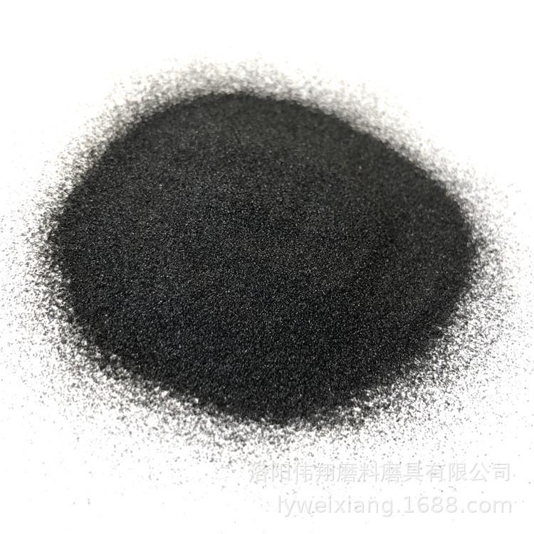 南黑刚河玉磨6料30#4#120#黑刚玉树脂磨具用黑玉粒度砂黑刚刚玉厂