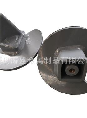 厂OUM家力生产电配件大棚螺旋体热镀锌全式固定地锚钻配套埋锚杆