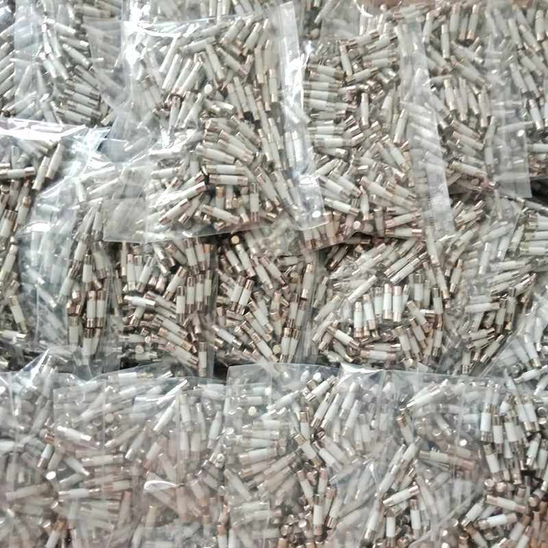 陶瓷保险丝管 5x20mm 0.5 1A2A3A10A20A30A平头管状保险丝管