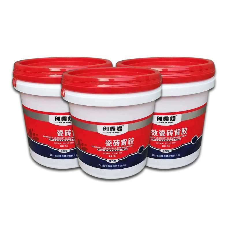 5kg防掉砖屋面防水胶 瓷砖涂料背胶减少空鼓四川瓷砖背胶公司