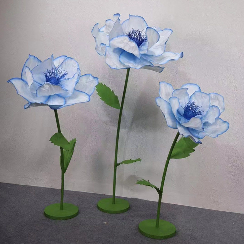 婚礼路引手工纸花成品