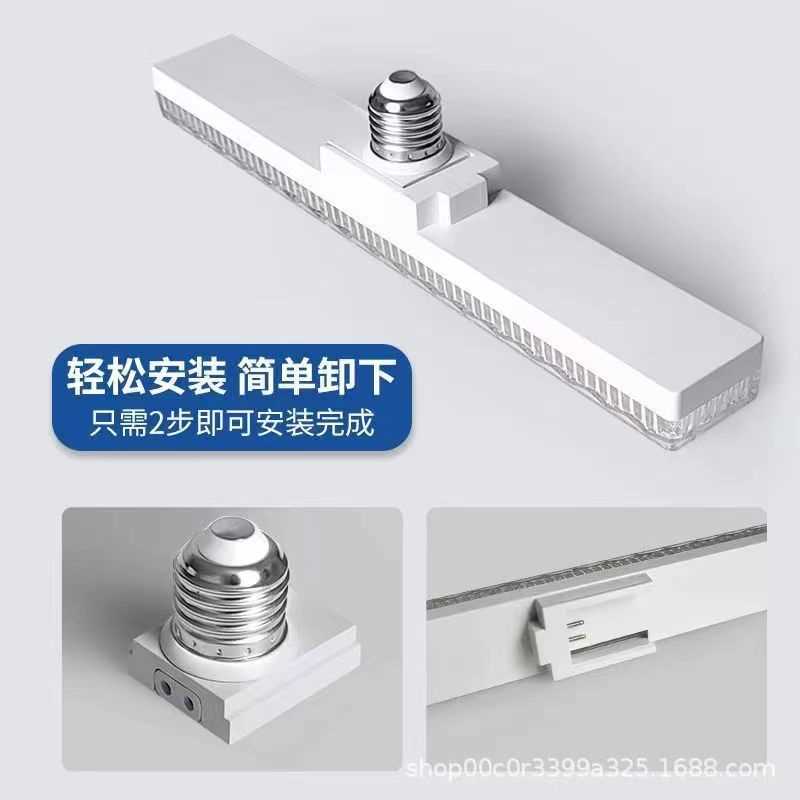 新款长条灯LED灯泡螺口水晶灯E27家用节能灯螺纹灯条大功率球泡