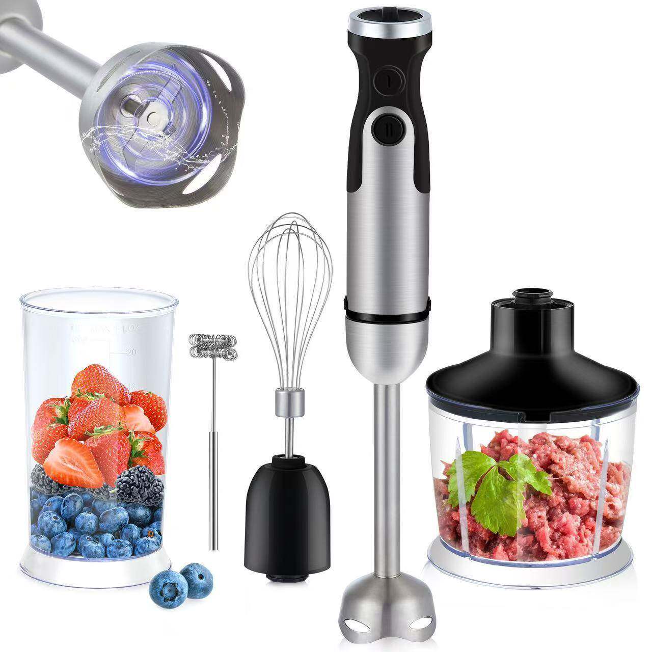 新款搅拌机手持多功能婴儿辅食手工皂打蛋器绞碎肉料理棒电动家用