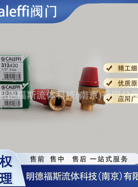 意大利卡莱菲CALEFFI安全阀312430 312450 安全阀312460 312480
