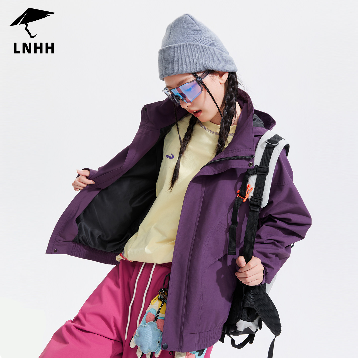 路宁好汉防风防水软壳冲锋衣