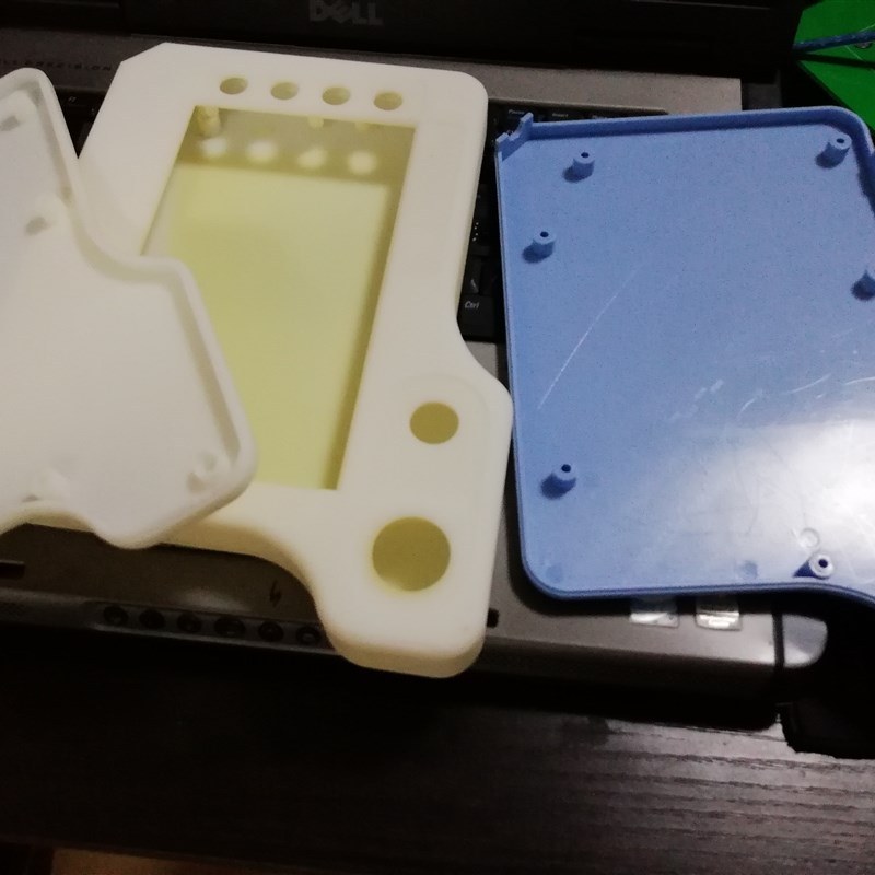 速发7寸串口屏塑胶外壳手持示教器教壳机械手示壳器外壳仪器外外A