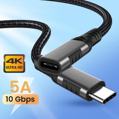 现货速发. C Extesio Cable Me  Feme Type C .2 2 Ful