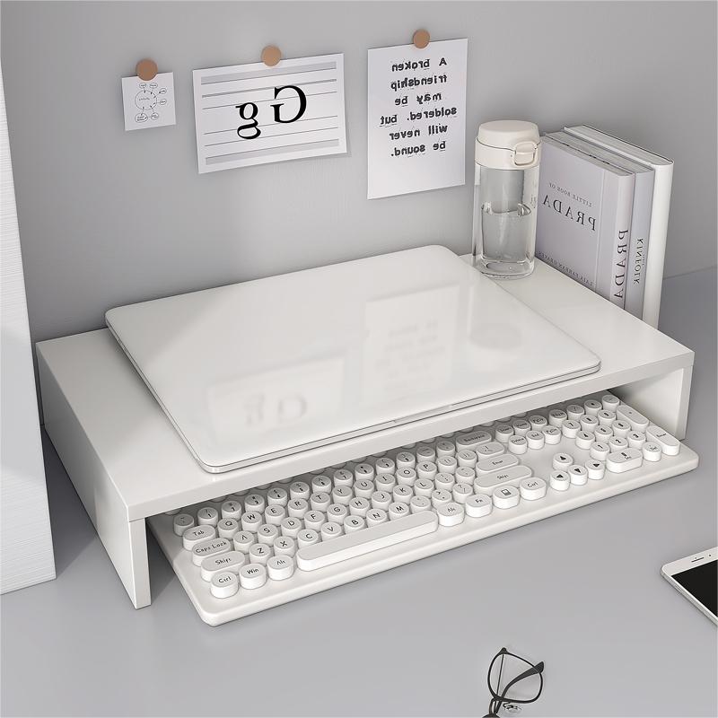 速发桌面电脑物高架宿舍好增办公桌台式书室上置物架收纳