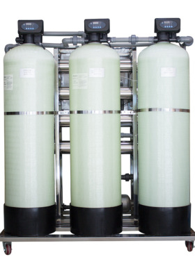 1000L/H大型纯净水去离子水 单级RO反渗透设备水处理1吨纯水设备