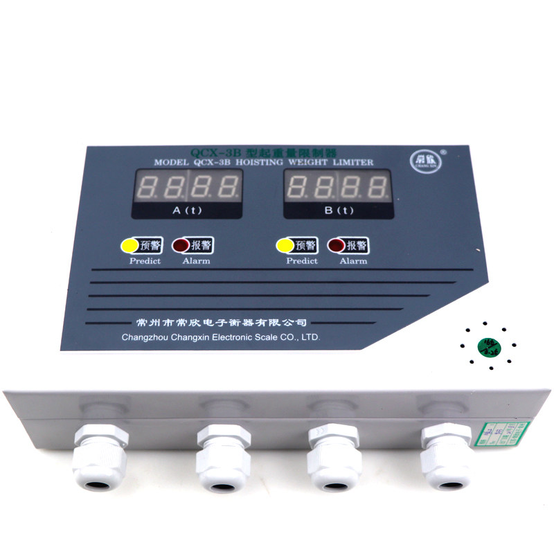 常州常欣起重量限制器显示器QCX-3B起重机行吊超载限制器称重仪表