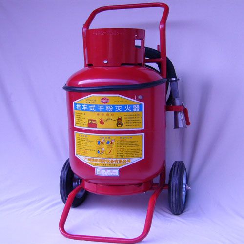 推车灭火器 30/35kg推车式干粉灭火器仓库厂房加油站消防
