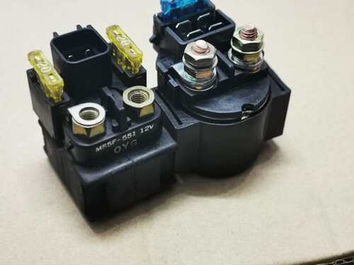适用金城摩托SJ125-A-B原厂启动继电器JC125-9A天枭GX125吸拉开关