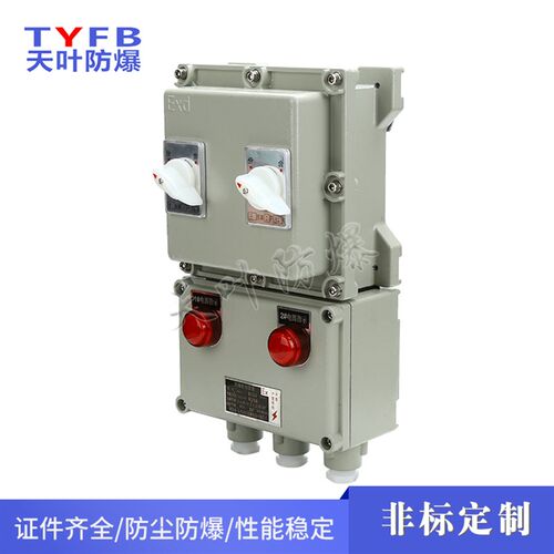 厂家直销防爆开关箱 防爆照明控制箱 空调照明专用型号定制配电箱