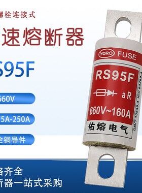 RS95F 225A 250A 200A175A160A 150A 140A 125A快熔600V保险丝