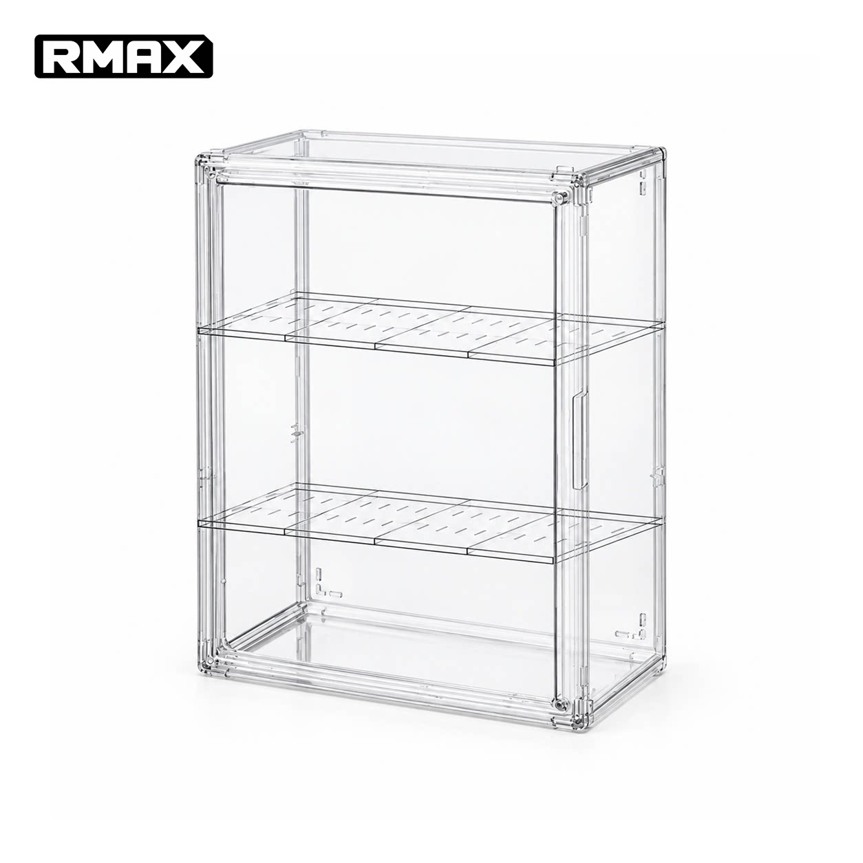 RMAX吧唧收纳盒徽章亚克力透明展示架动漫周边谷子痛柜桌面防尘盒