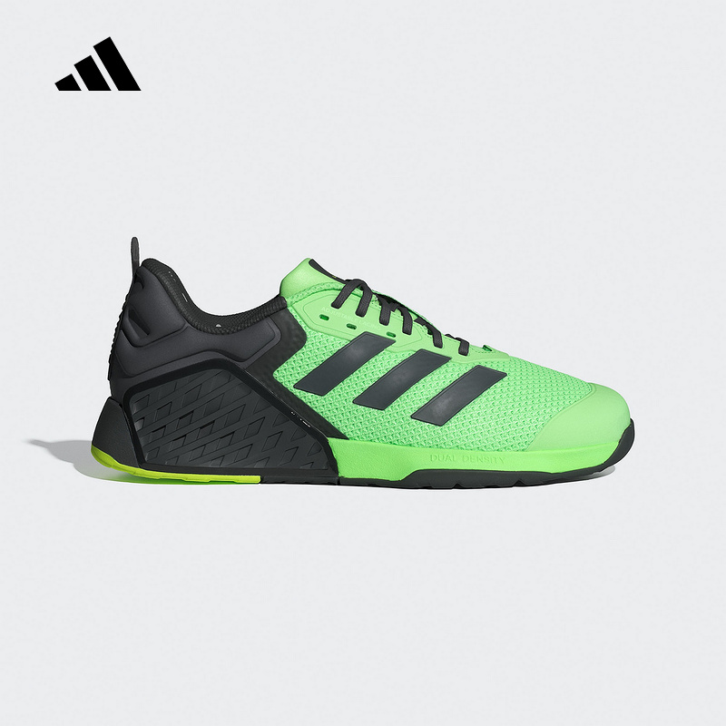 adidas阿迪达斯运动鞋2025秋DROPSET 3深蹲硬拉力量训练鞋 JR1668