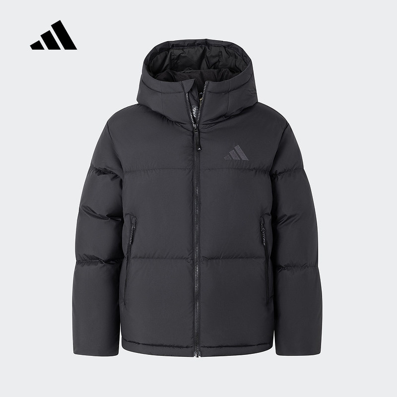 阿迪达斯adidas面包服立领短款休闲舒适保暖百搭运动羽绒服IL8928