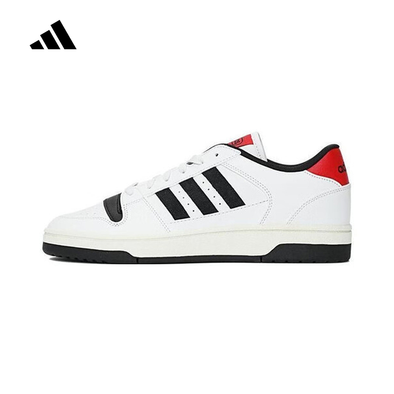 adidas阿迪达斯低帮板鞋2025秋BREAK START篮球风运动鞋 KK1283