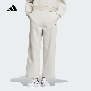 adidas阿迪达斯MUST HAVES加厚运动休闲裤2025冬女针织长裤KC0051