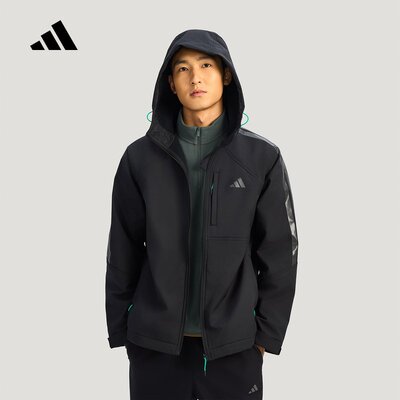 阿迪达斯 （adidas）|（新款）2026春男梭织夹克 KR2496