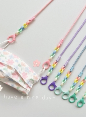 色系配饰防丢配件绳尼龙麻花结口