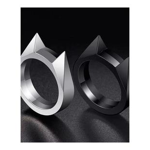 防身戒指指虎扳指环男女生防身用品破窗器材时尚项链防狼防卫武器