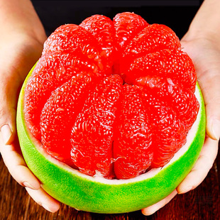 泰国原装进口皇室贵族红宝石柚子高档蜜柚青柚水果春节节日礼盒