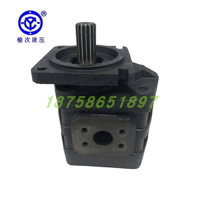 榆次液压高压齿轮油泵CB-J2063 2080 2100-F1-1R/2R L