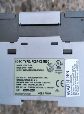 议~和泉PLC  FC5A-C24R2C ，和FC4A-N16B