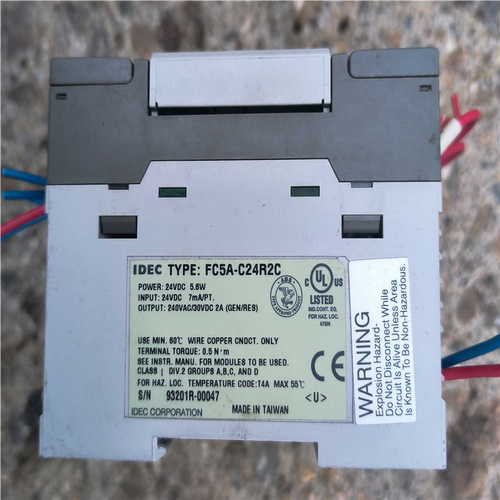 议~和泉PLC  FC5A-C24R2C ，和FC4A-N16B