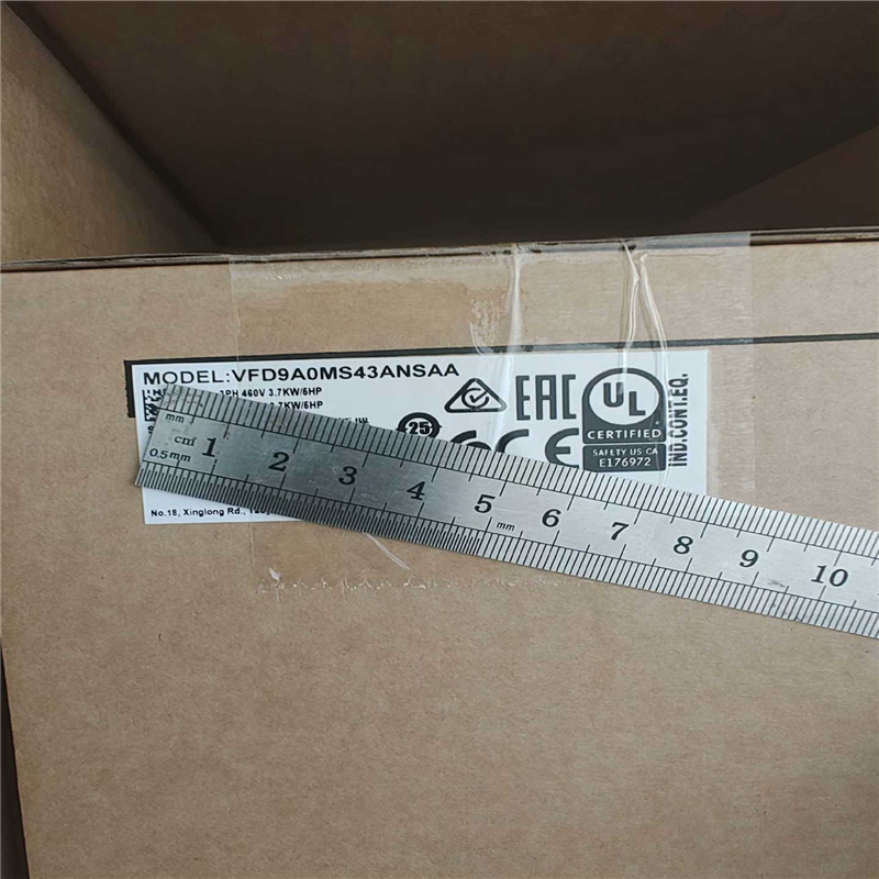 VFD9A0MS43ANSAA 台达MS变频器 3.7KW（咳咳电子）