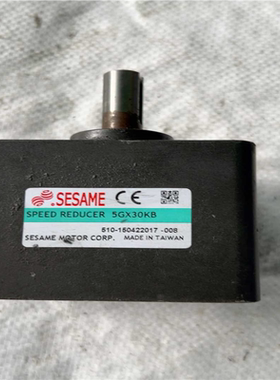 (背呗机械)台湾世协的减速机5GX30KB+实物图