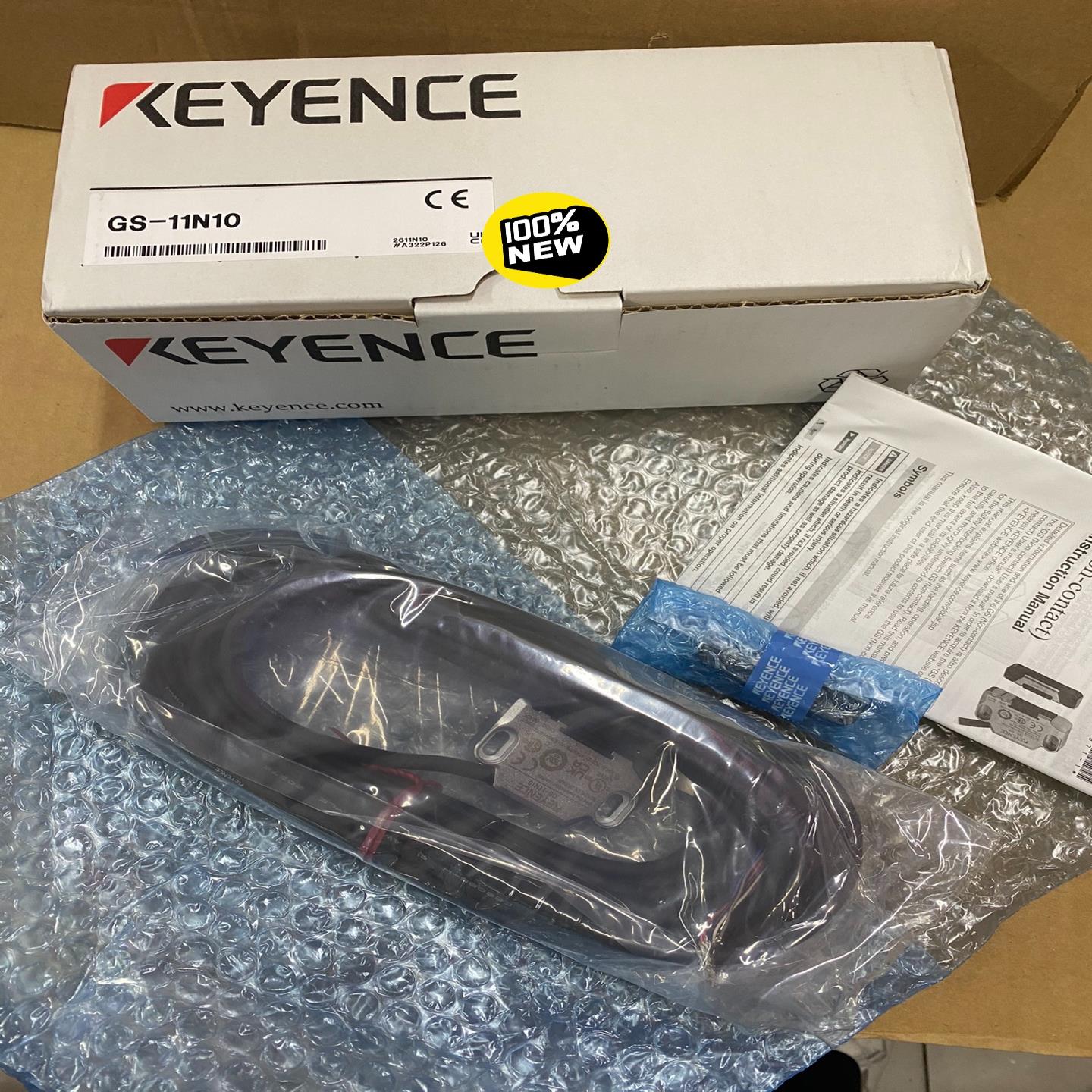 议~GS-11N10基恩士安全门锁，编号一致，没开封