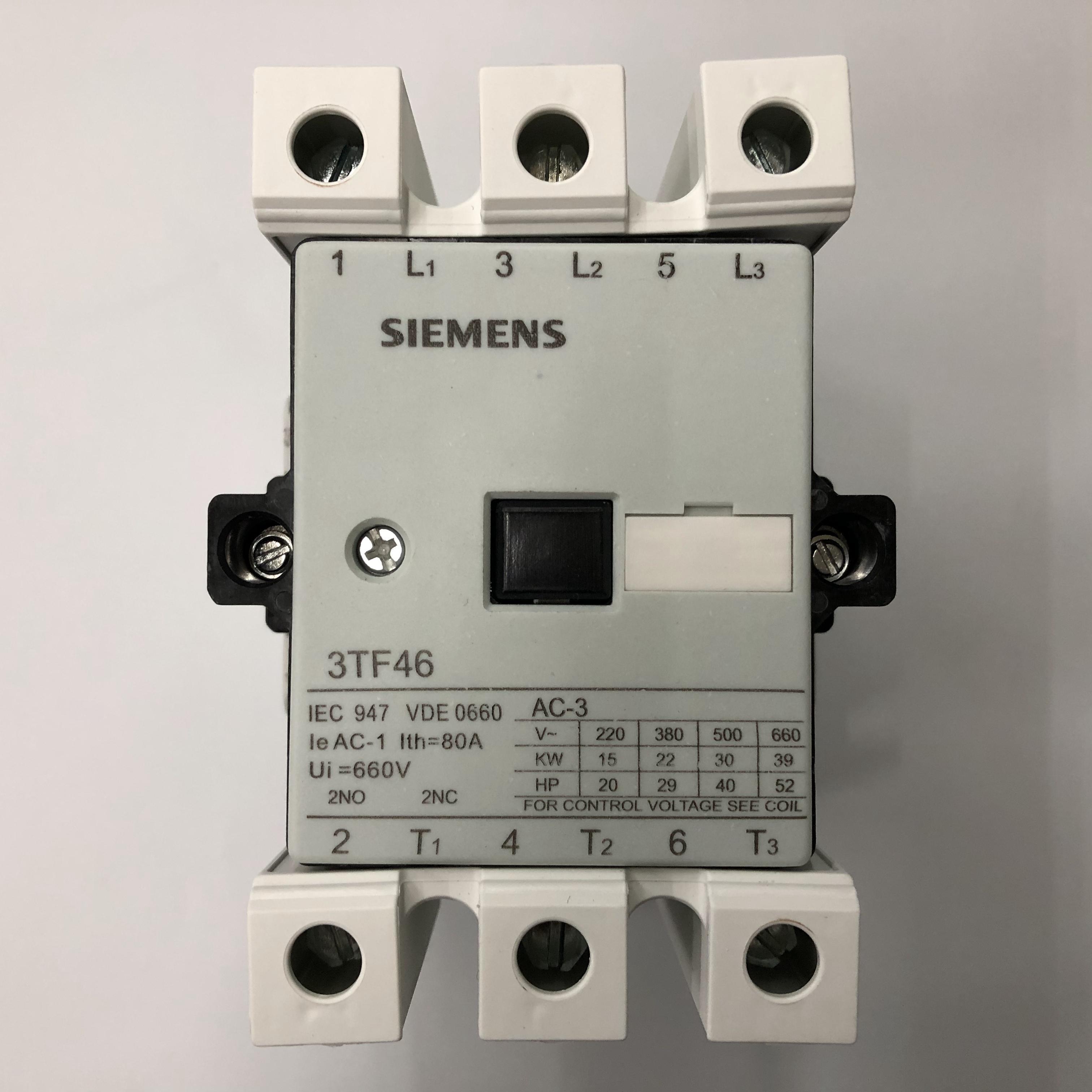 原装正品3TF4622-0XM0 AC220V 5060Hz西门子三级交流接触器