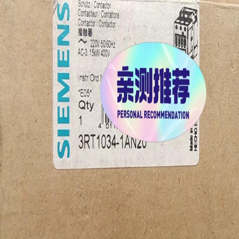 低压接触器3RT1034-1AN20  库存货,包装(崽崽配件)