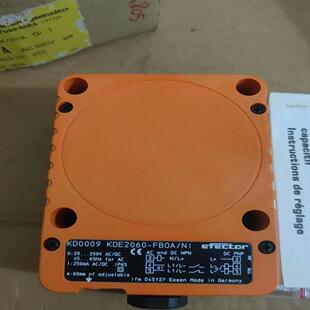 IFM KD0009 易福门电容式接近开关 KDE2060-~议价