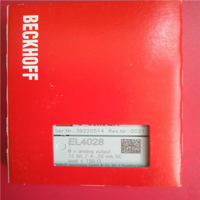 倍福BECKHOFF模块EL4028 未拆封(崽崽配件）