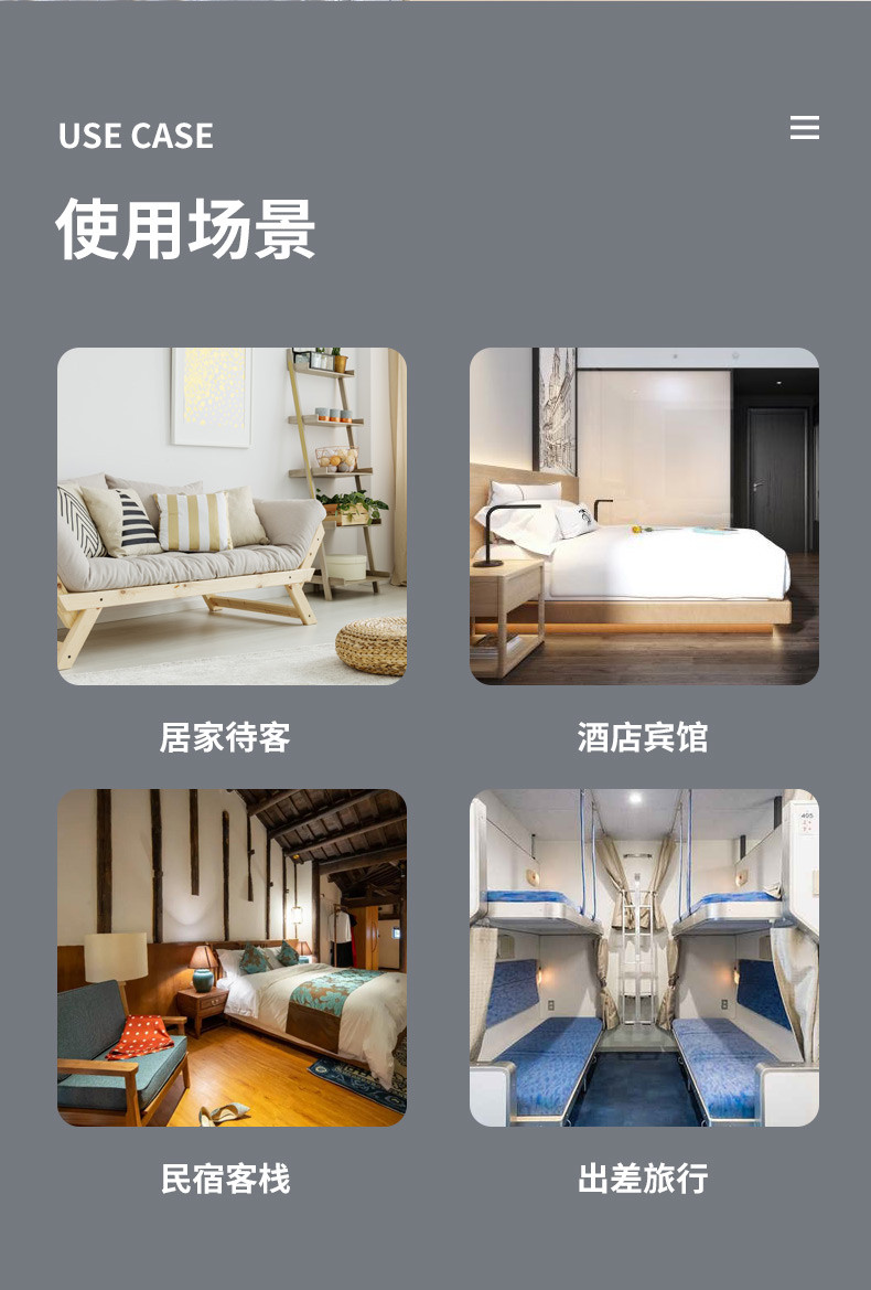Одноразовые тапочки 一次性拖鞋待客10双装酒店居家用旅行便携珊瑚绒民宿加厚防滑