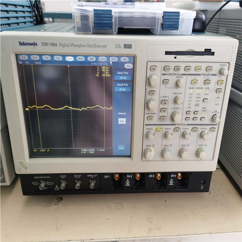【顺庆】泰克示波器TDS7404数字示波器4G带宽 功能正常 议价【议