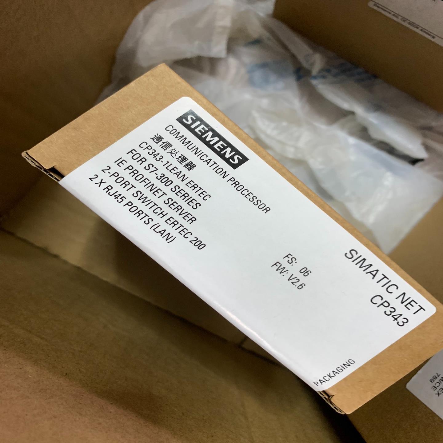 通信处理器343-1CX10-0XE0.实物图(崽崽配件）