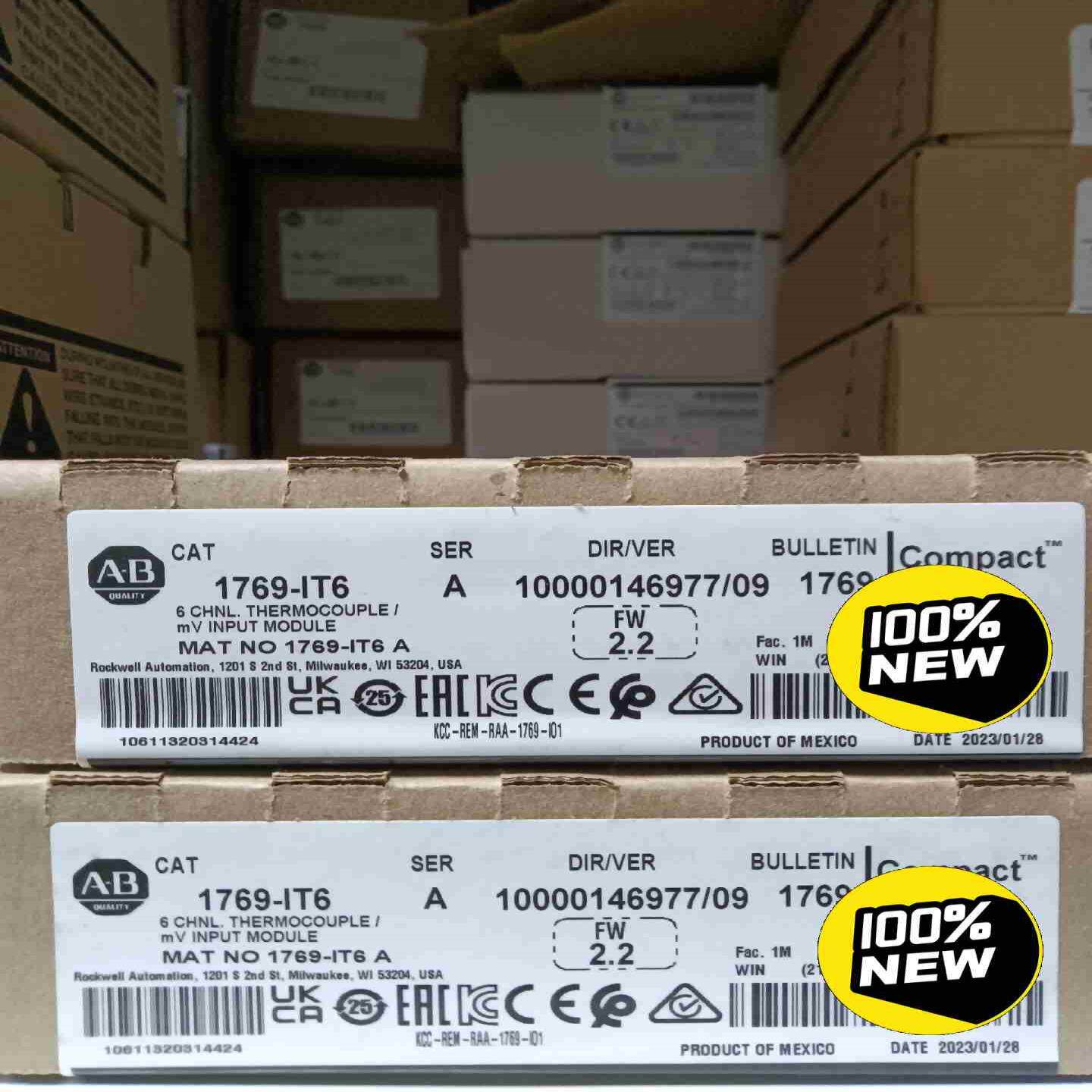 【顺庆】1769-IT6，AB模拟量输入模块，2023年【议价】